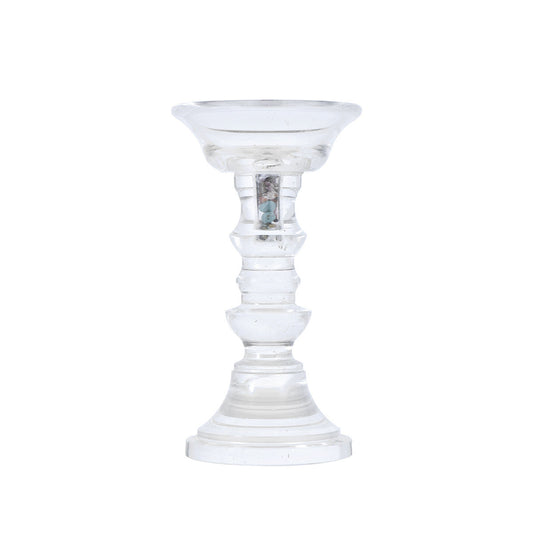 Tibetan-Buddhist Natural White Crystal Protector Cup: Jewelry Tibetan Buddhist Statue