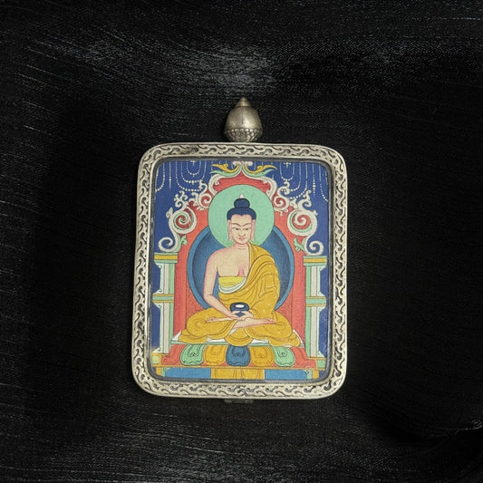 4x5cm Chigung Amitabha Buddha Buddhist Pendant: The Buddha of Infinite Light and Tibetan Buddhist Jewelry