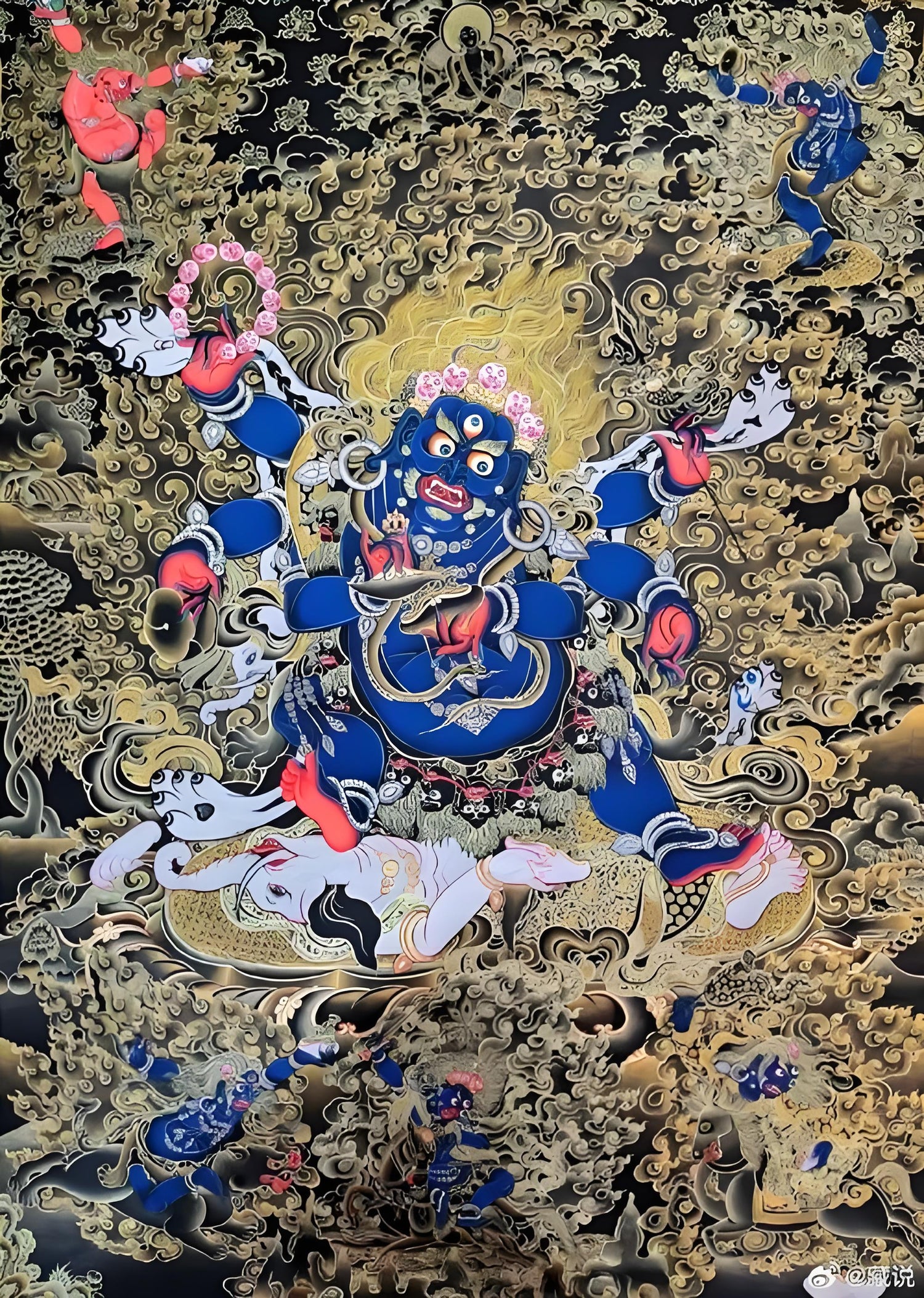 Protector Deities Thangka
