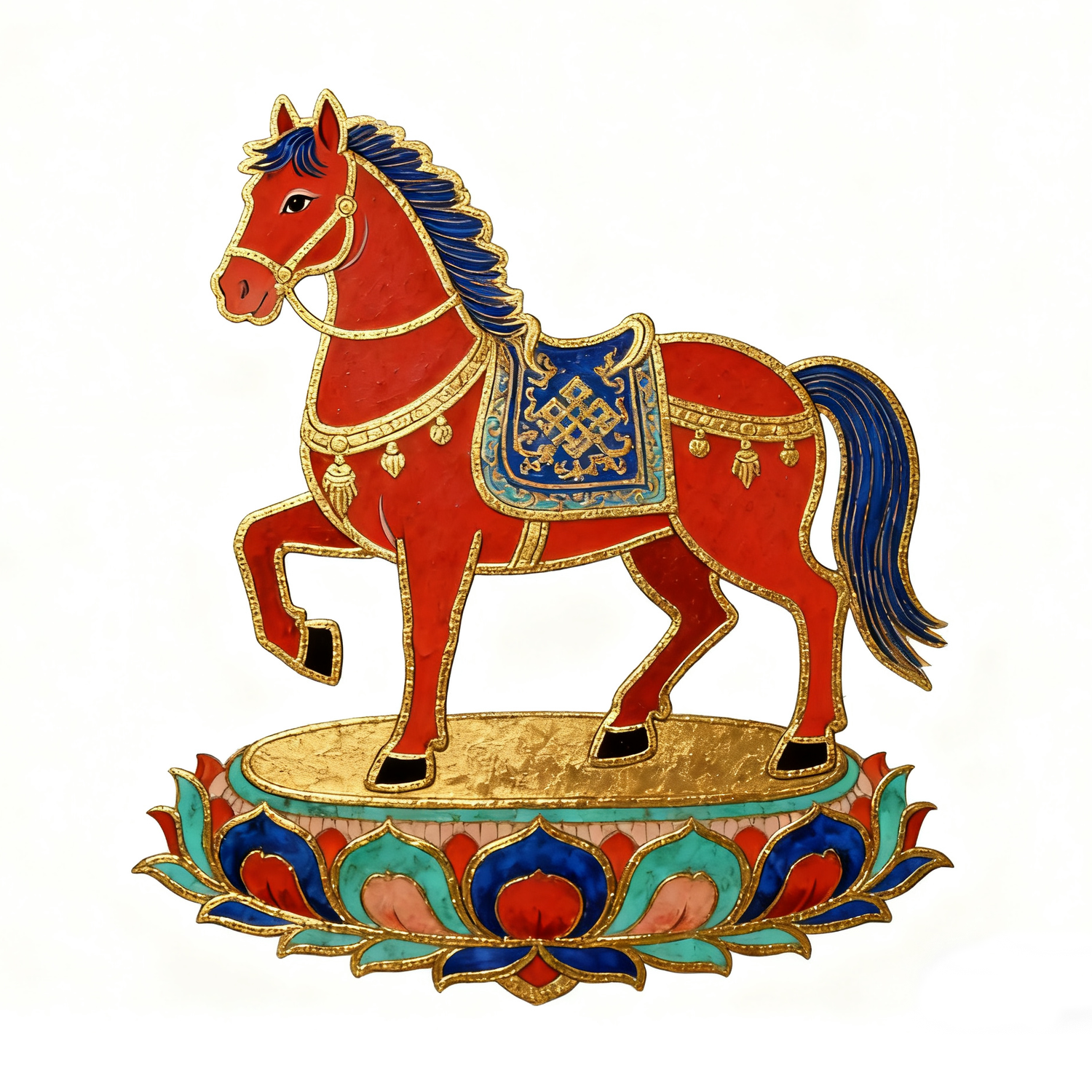 Horse (Thangka)