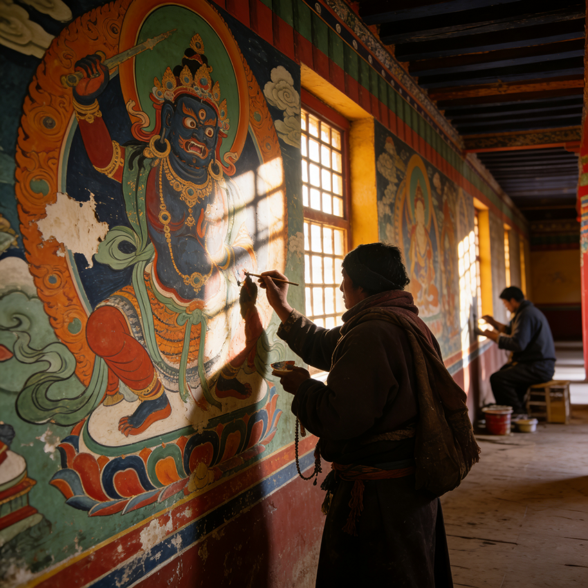Sacred Art & Thangka Craftsmanship