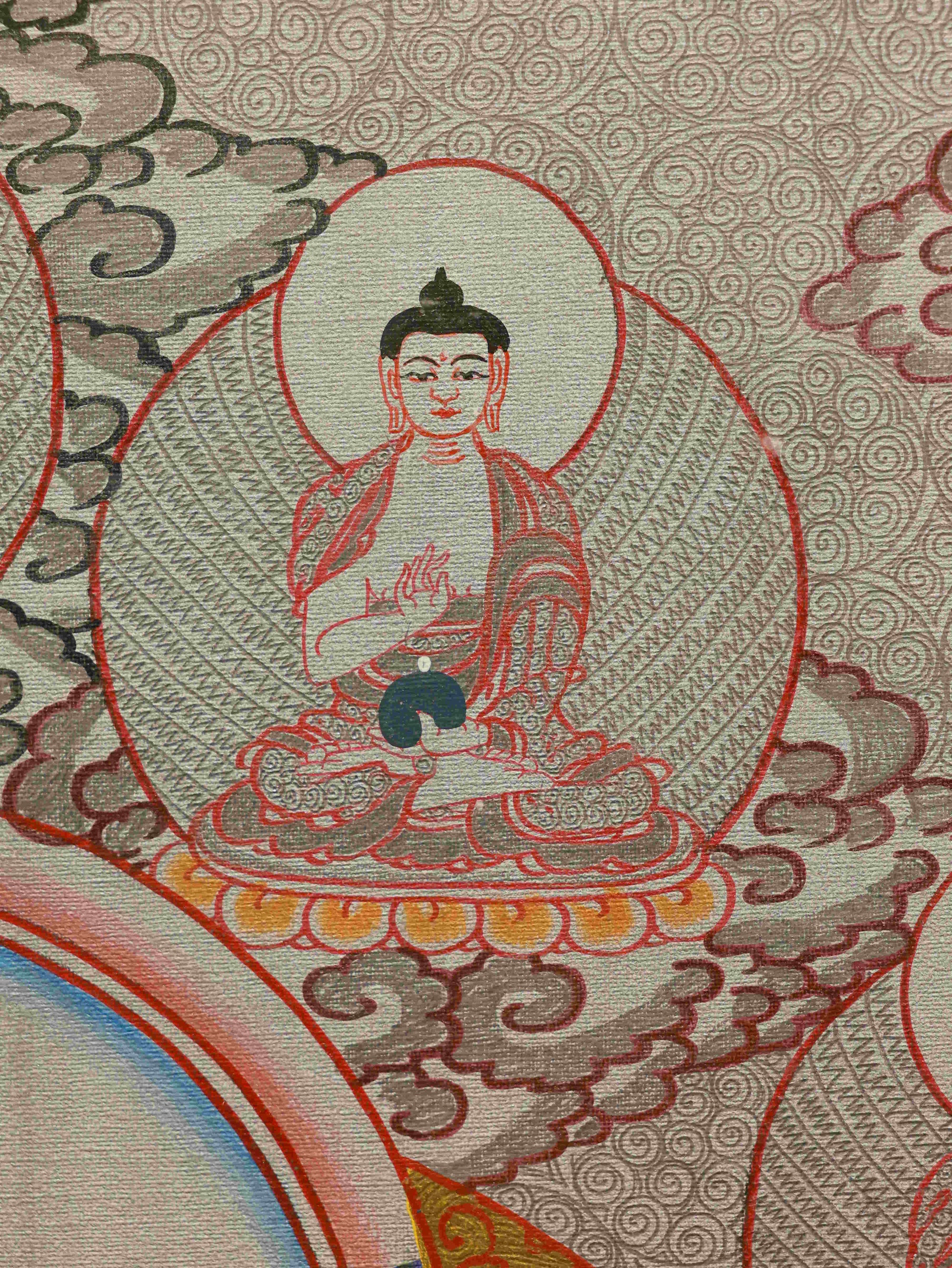 Tibetan Buddhist Green Tara Thangka - Swift Protection and Compassion Blessings