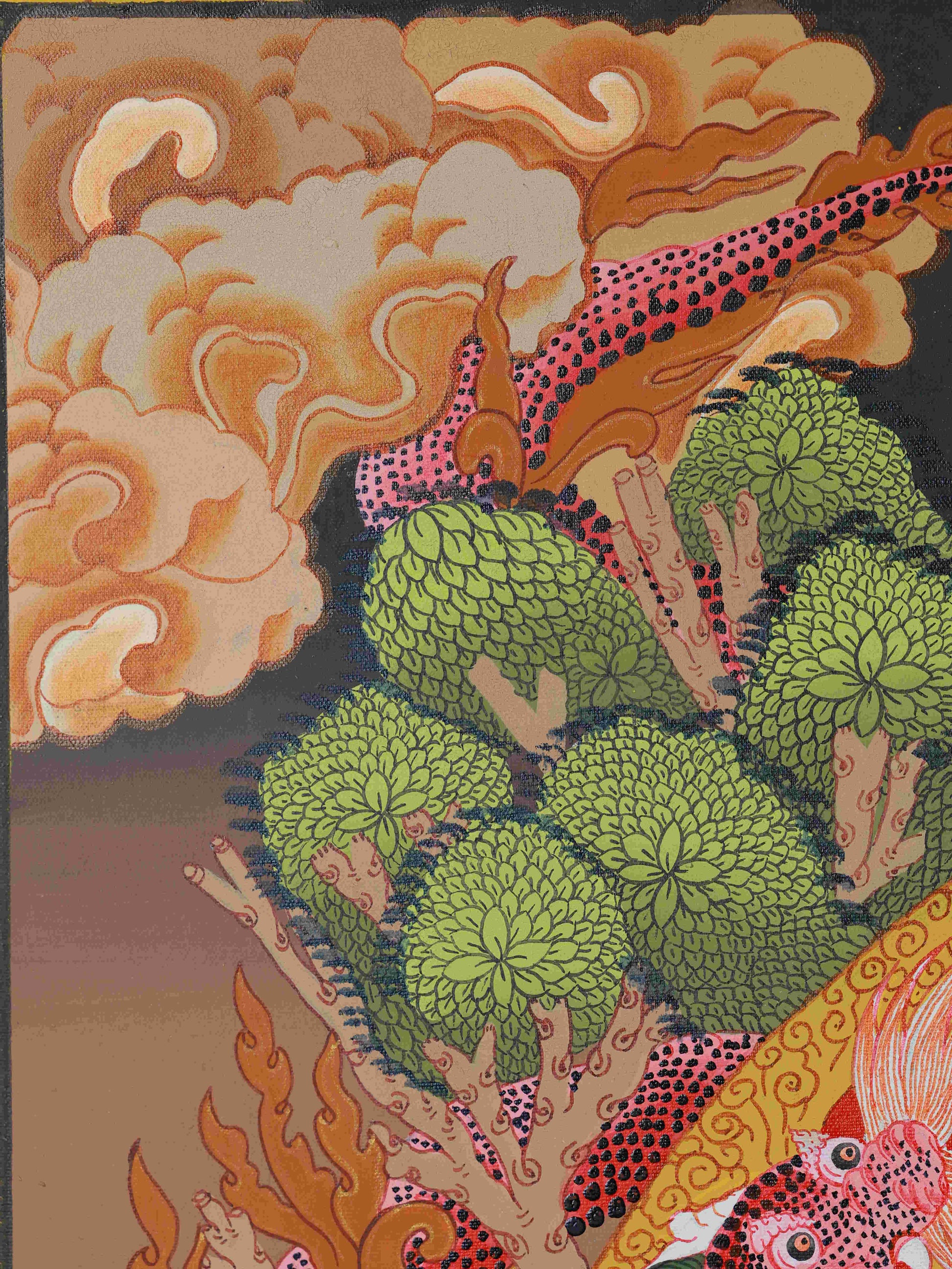 Authentic White Tara Thangka for meditation, home altar, and spiritual blessings.