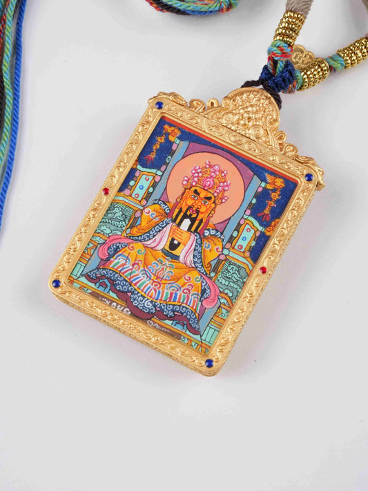 Tibetan Buddhist Green Tara Tibetan thangka painting - hand-painted compassion goddess for protection