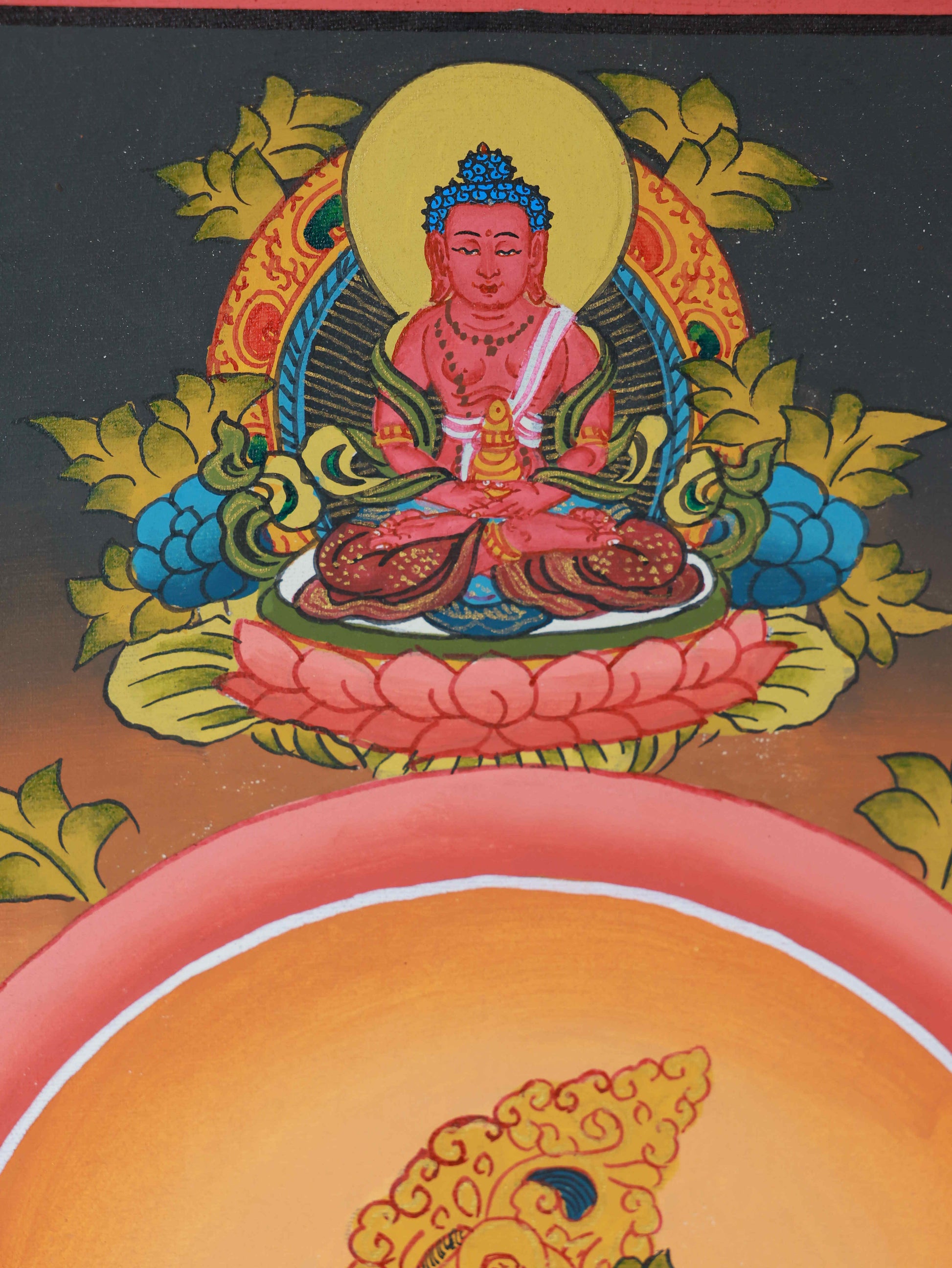Traditional White Tara Thangka - Pure Handmade Tibetan Buddhist Spiritual Artwork