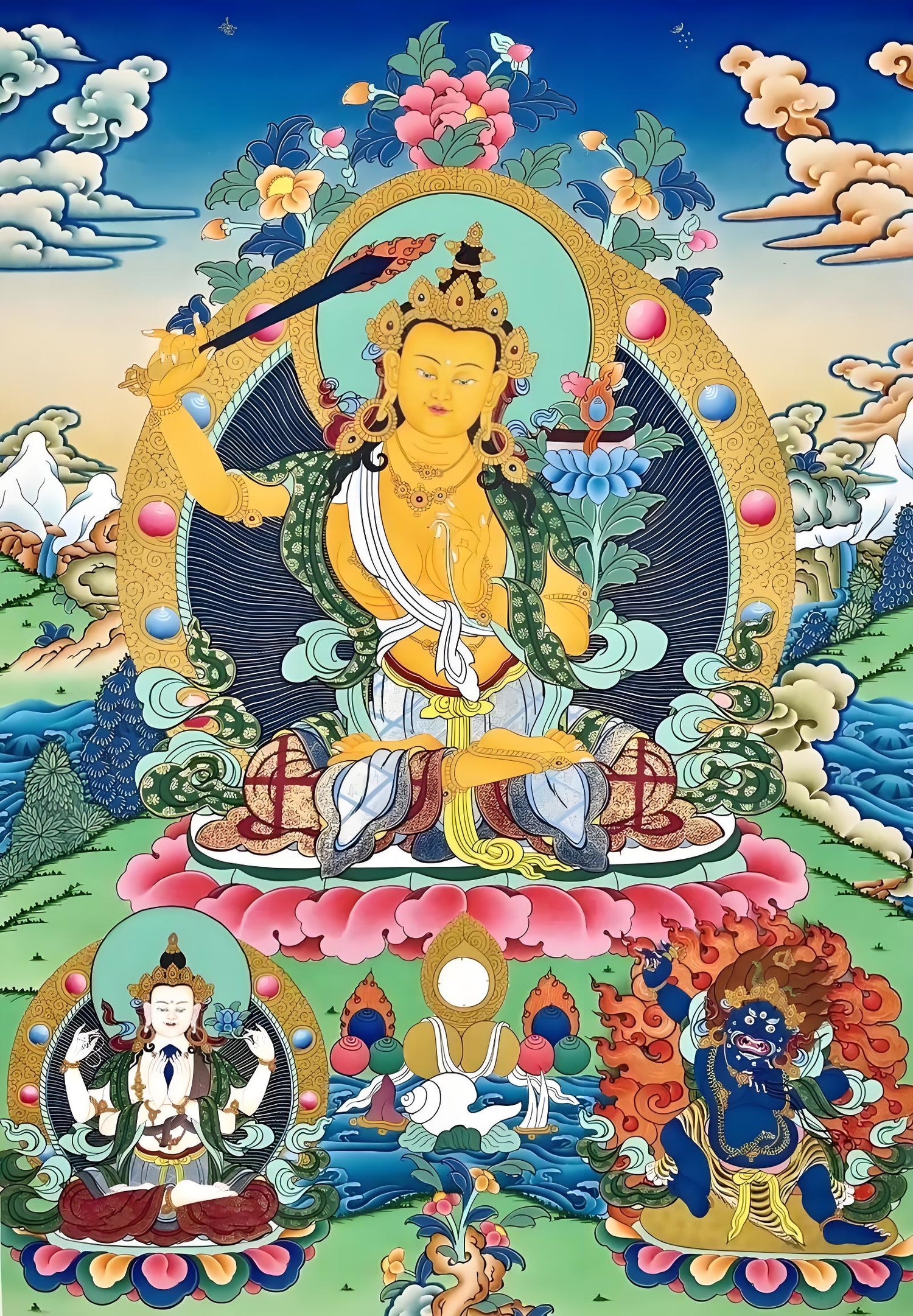 Leaders & Professionals thangka