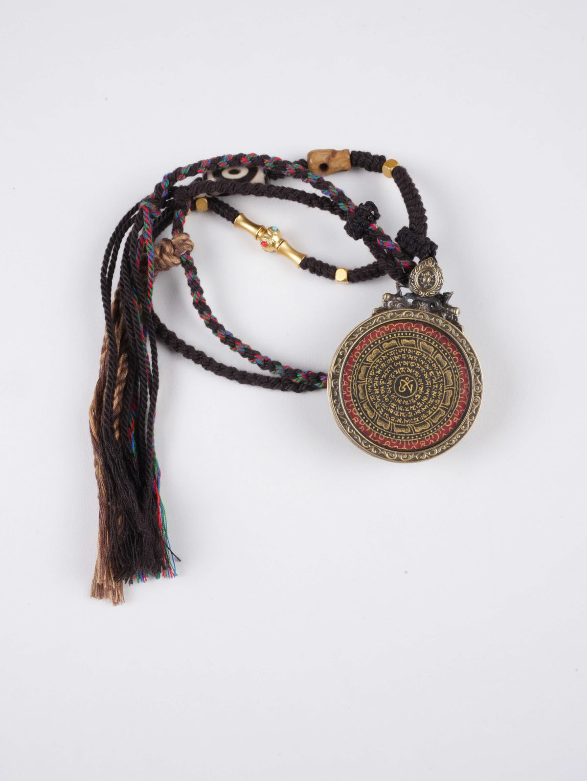 Kalachakra mantra mandala Tibetan Thangka painting, traditionally hand-rendered using natural mineral pigments