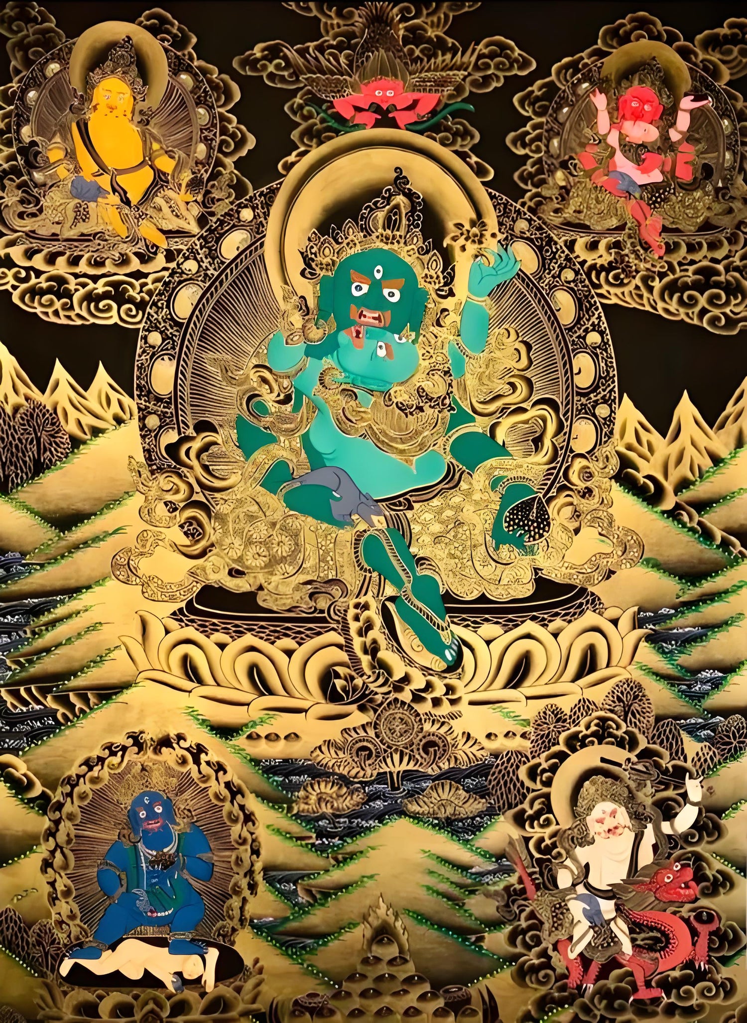 Business Space thangka