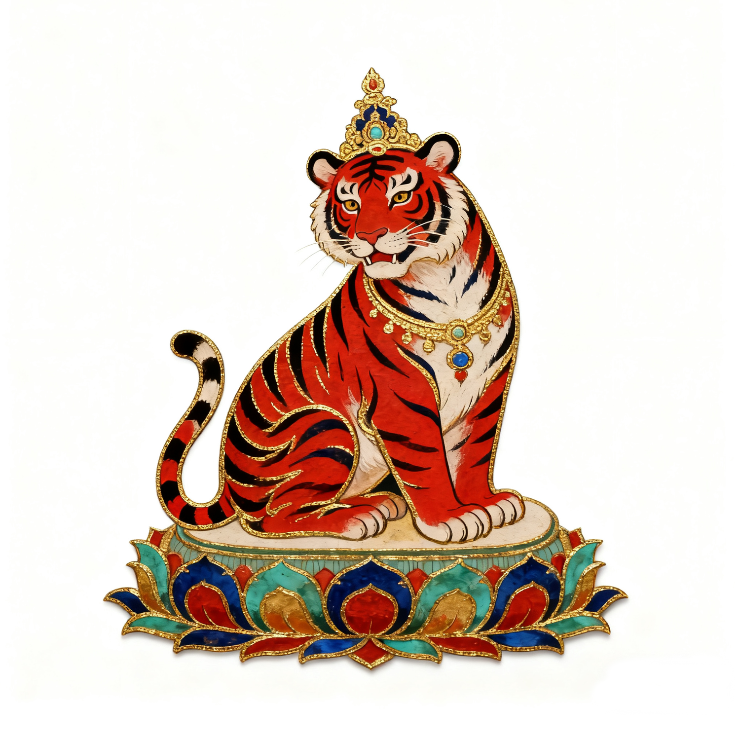 Tiger (Thangka)