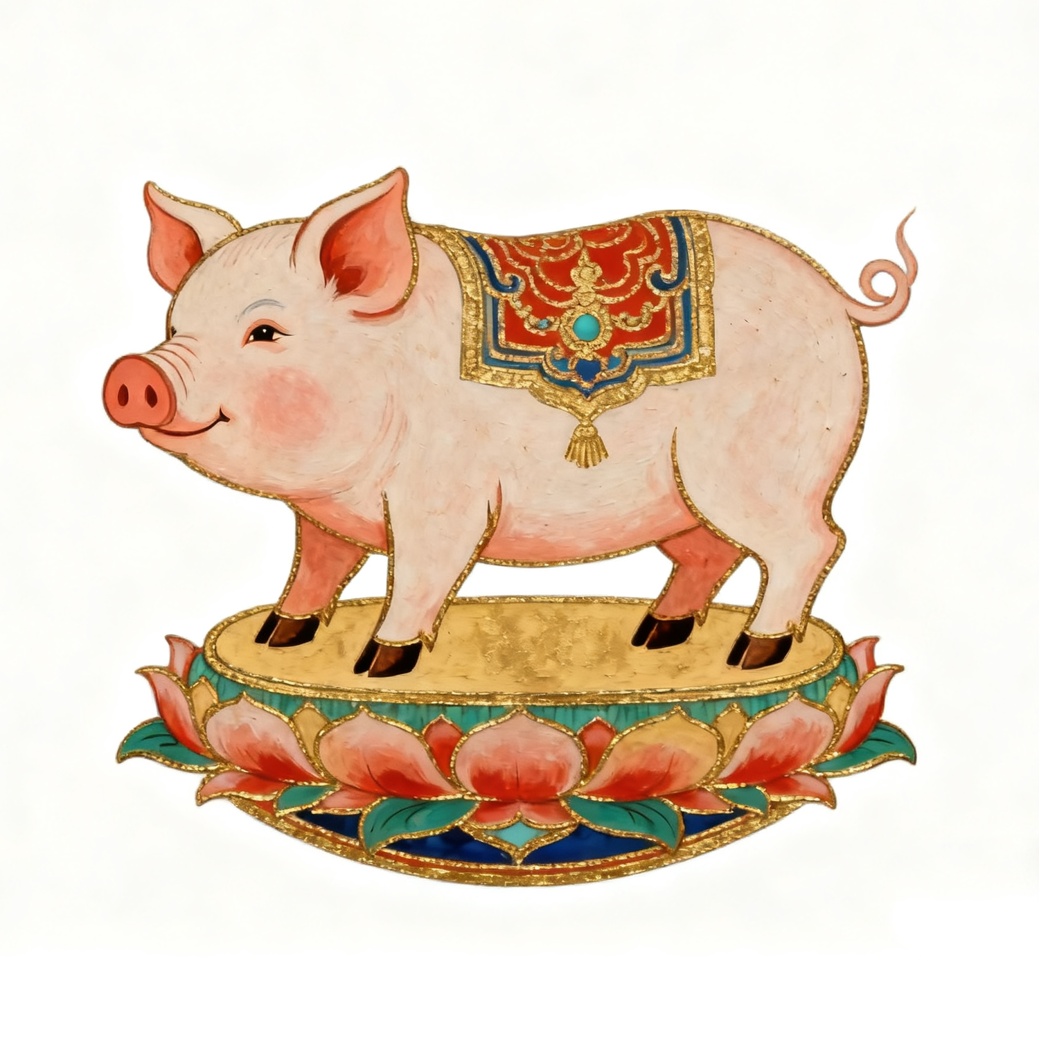 Pig (Thangka)