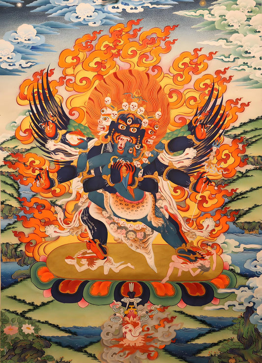 The Profound Symbolism of Thangka Art: A Visual Philosophy of Tibetan Buddhism