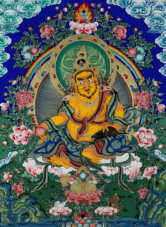 Title: Thangka Art and Tibetan Buddhism: An Inseparable Sacred Bond