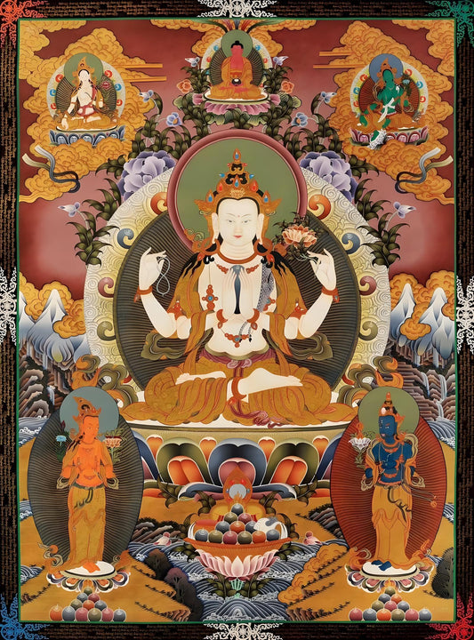 The Sacred Art of Thangka: A Comprehensive Guide to Tibetan Buddhist Scroll Paintings