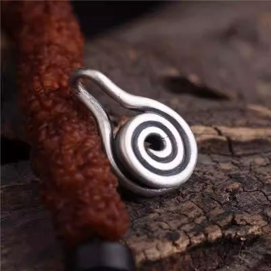 Tibetan-Buddhist Mala Counter Clip for Bodhi Bracelet Art