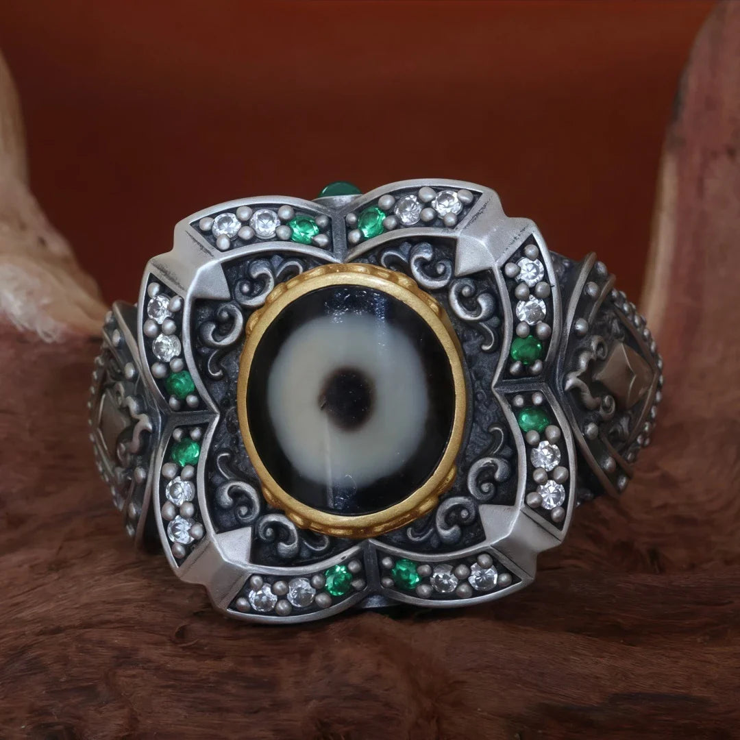 tibetan-buddhist Manjusri Ring: Jewelry art & Buddhist Tibetan Buddhist Jewelry