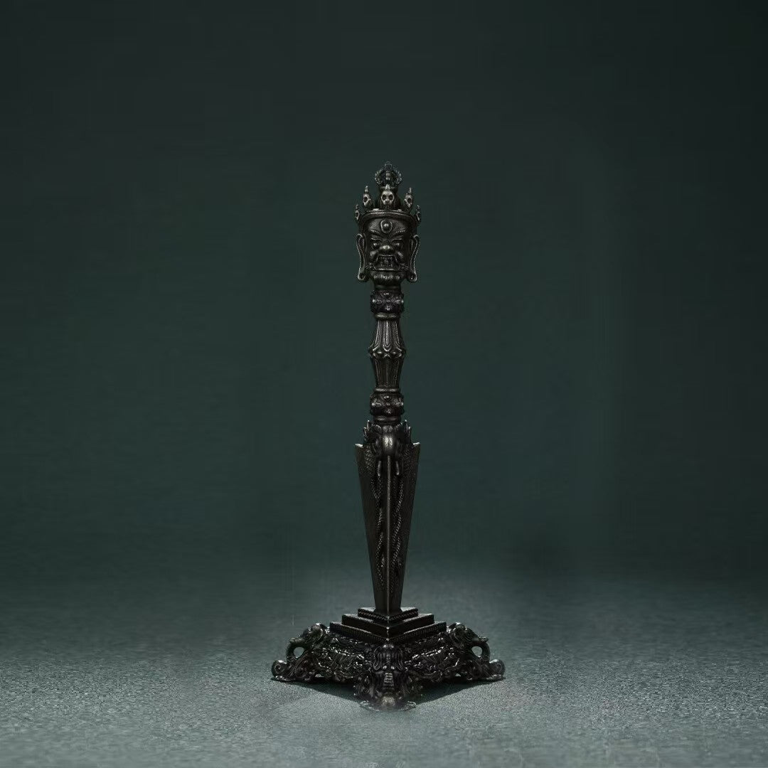 Tibetan-Buddhist Handcrafted Brass Nepalese Vajra | Buddhist Ritual Implements Art