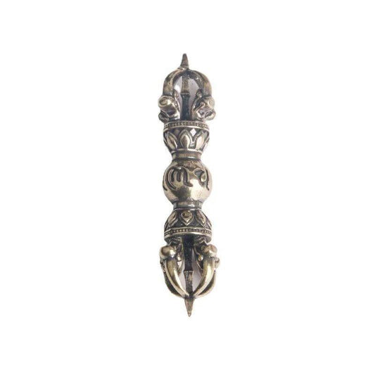 tibetan-buddhist brass vajra Tibetan Buddhist Ritual Object