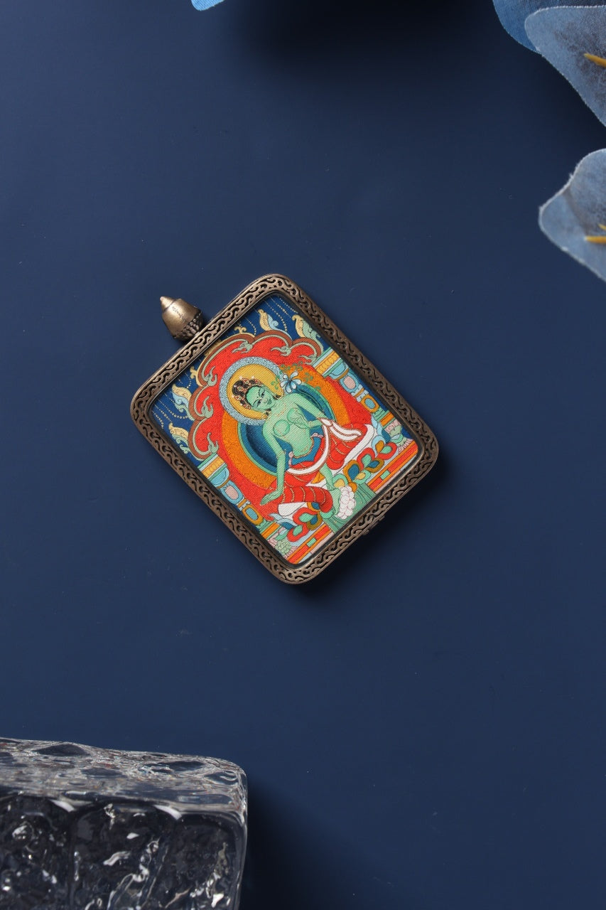 The Savior from Eight Fears: The Sacred Protection of Green Tara
