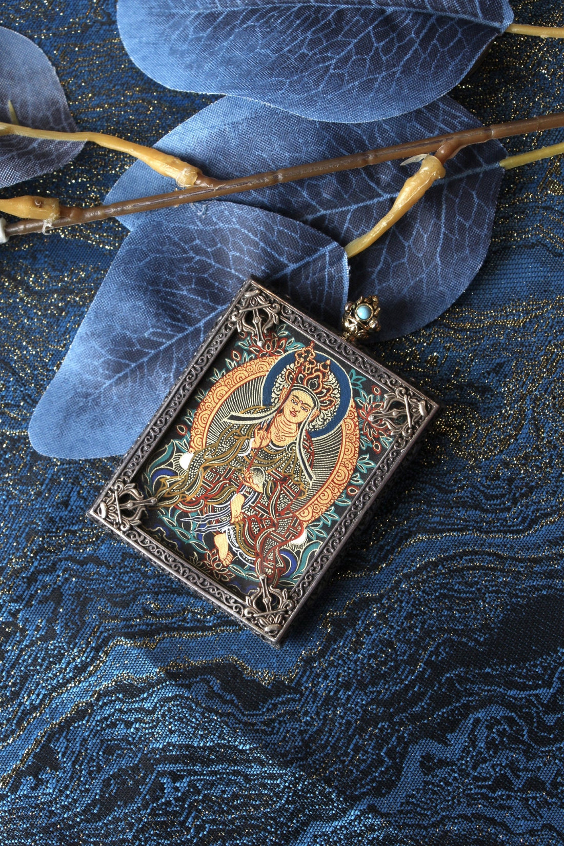 The King of Great Vows: Exploring the Black Gold Kshitigarbha Thangka from Regong
