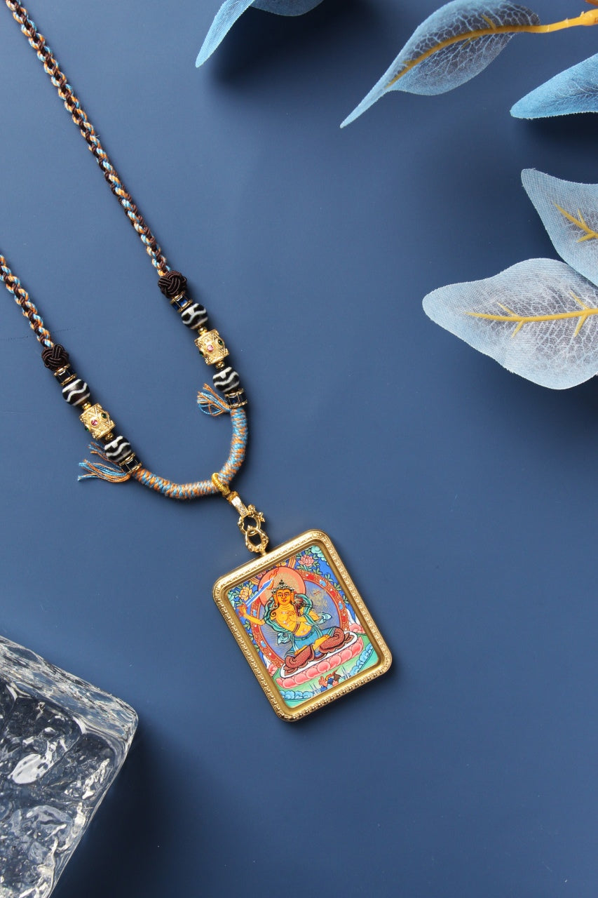 The Sharp Edge of Clarity: Why the Rebgong Manjushri Thangka is the Ultimate Talisman for Modern Wisdom