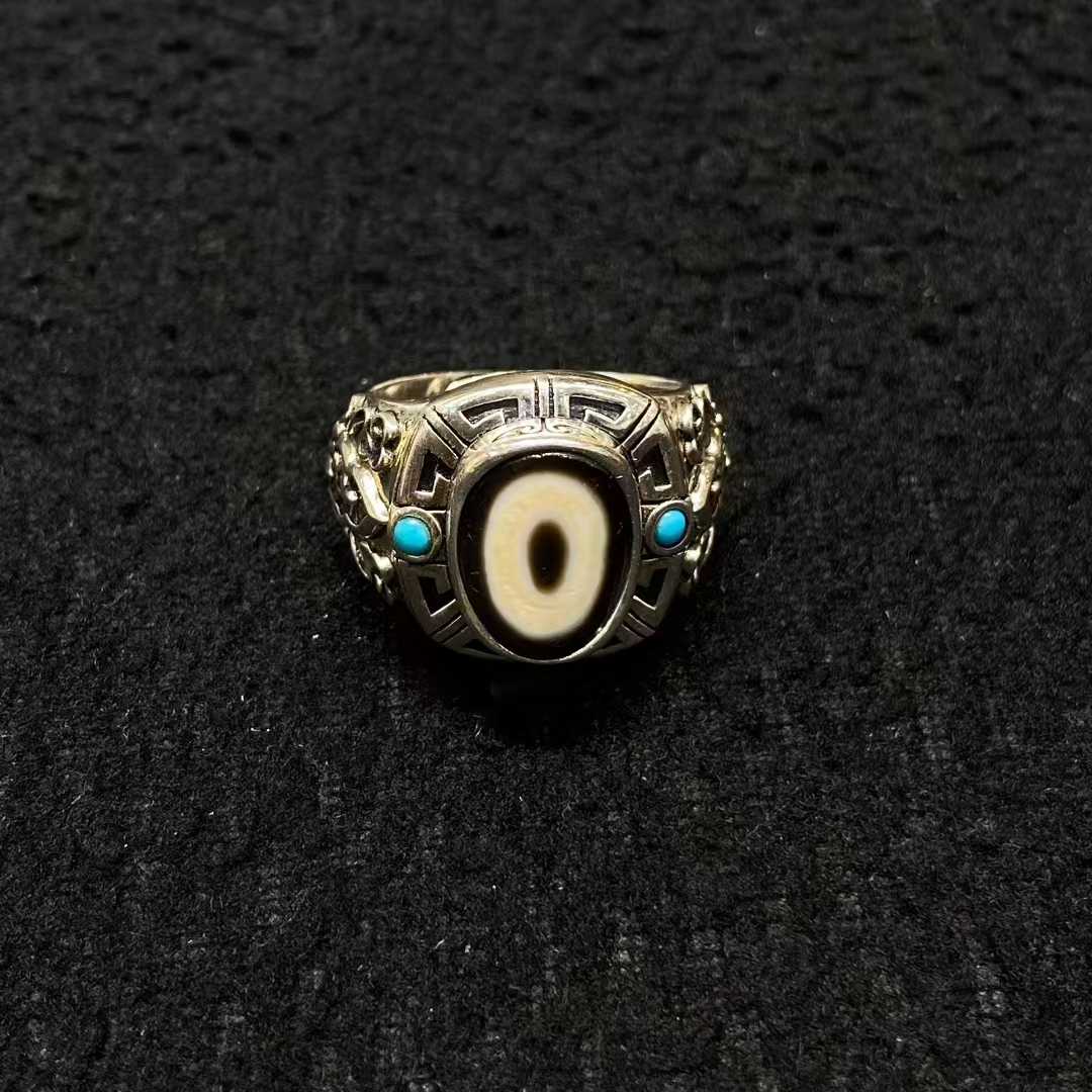 Amitabha Buddha Ring S925 Silver | Tibetan Buddhist Handcrafted Jewelry