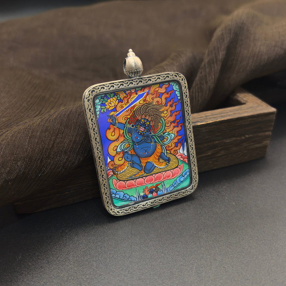 The Chief of the Five Wisdom Kings: Acala and the Rekong Thangka in 925 Silver