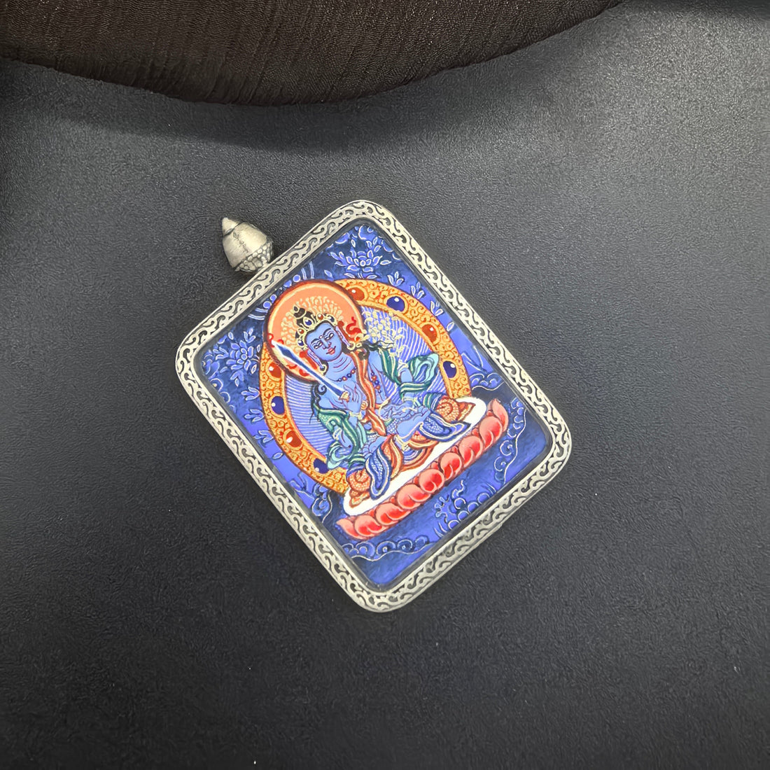 The Treasury Deity of the Buddhist Realm: Akasagarbha and the Rekong Blue Thangka in 925 Silver