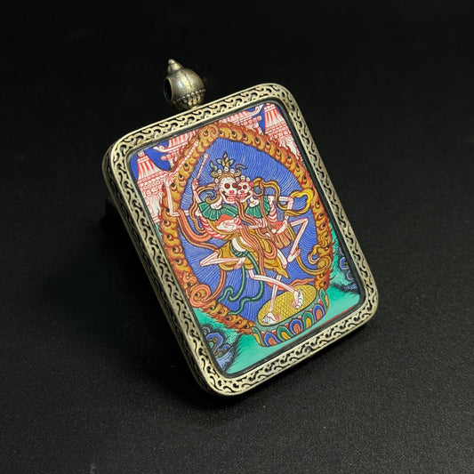Chitipati: Cemetery Lords and Impermanence with the Rekong Cuiying Thangka