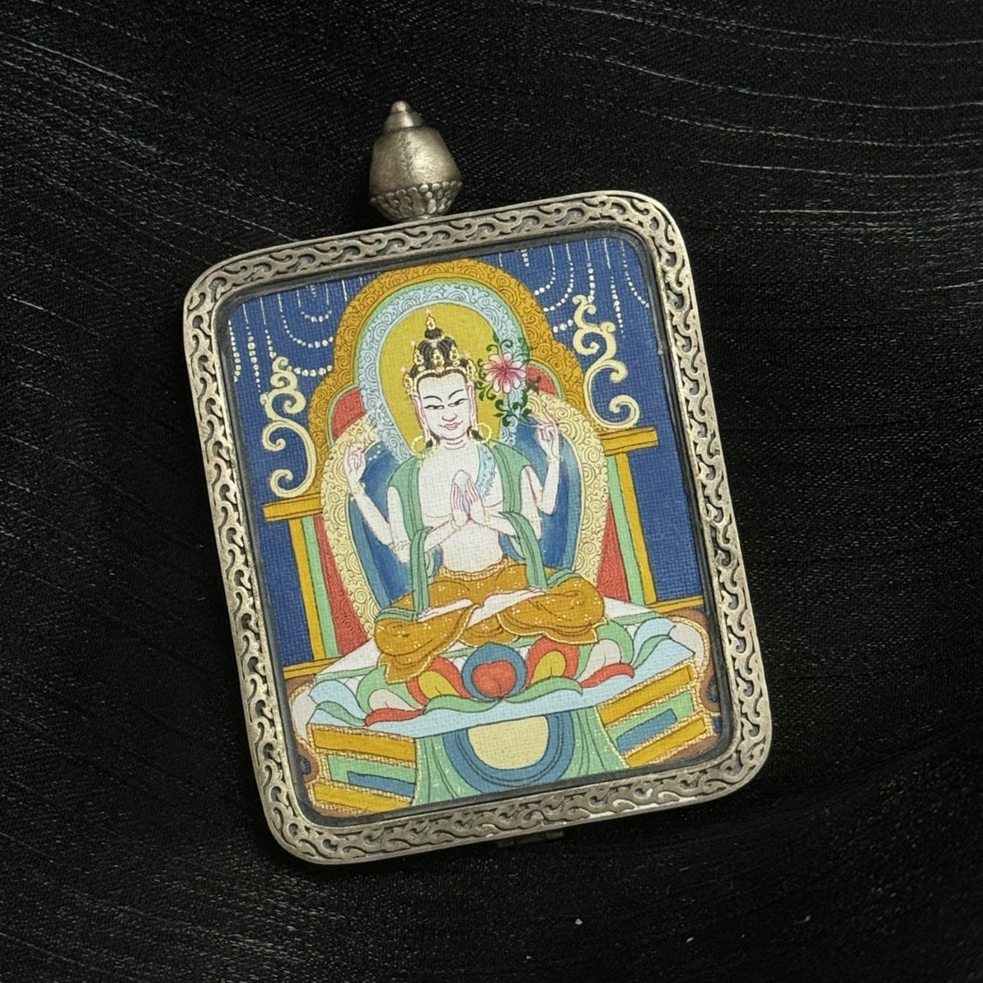 The Embodiment of Great Compassion: Peace and Fulfilment with the Karma Kagyu Four-Armed Avalokiteshvara Thangka