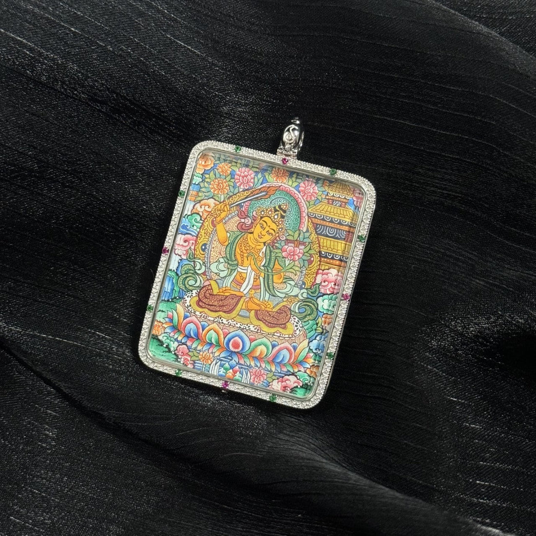 The Mother of All Buddhas: Wisdom and Success with the Manjushri Eight Guardians Mandala Thangka