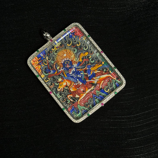 Palden Lhamo (Shri Devi) in Rekong: Fulfilment of Wishes, Longevity, Wealth and Auspiciousness with the Thangka Pendant