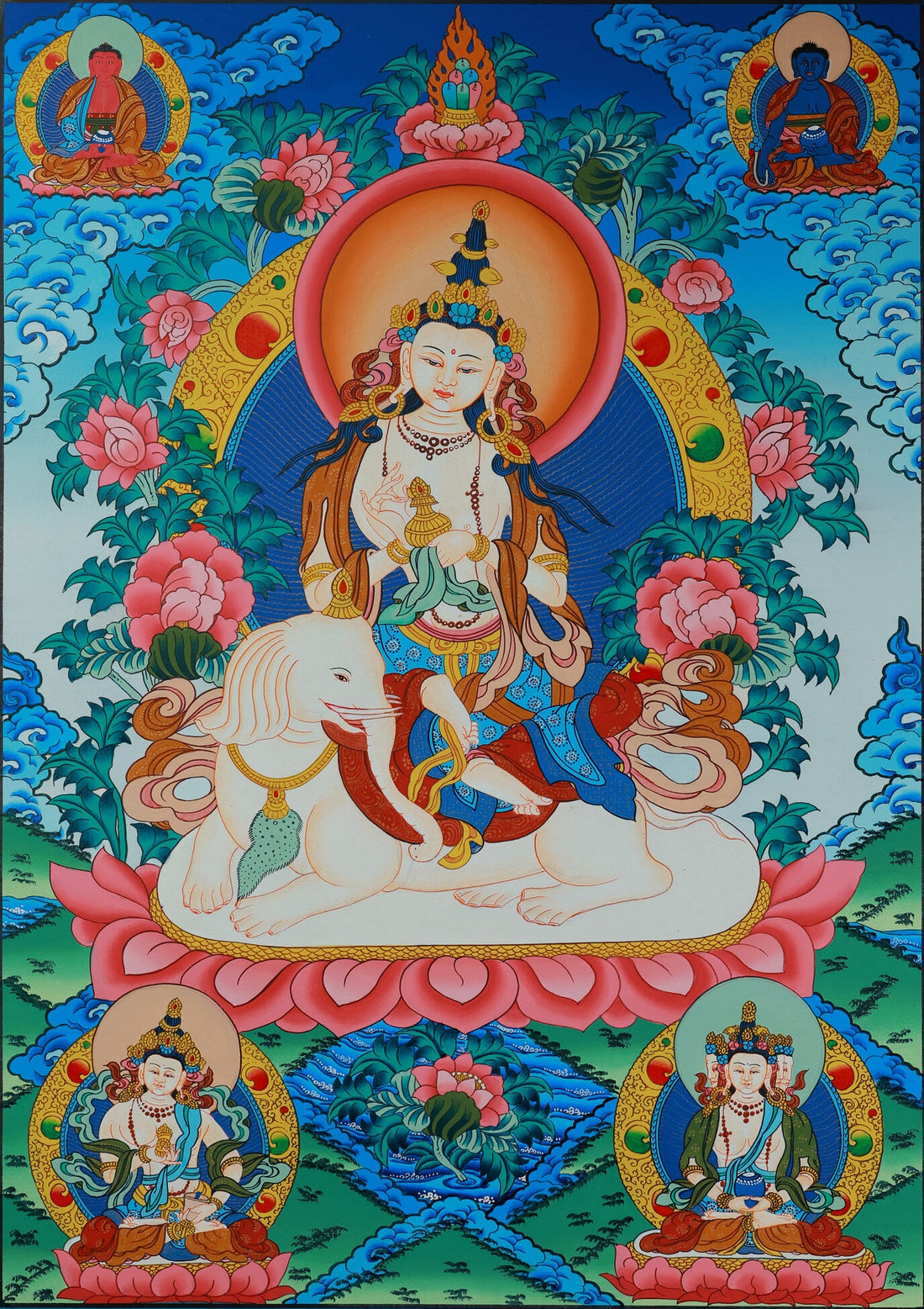 Samantabhadra in Tibetan Buddhism: Great Vows and the Esoteric Meaning of the Dharmadhatu in Thangka Art
