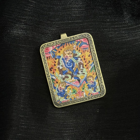 The Lion-Faced Dakini: Dispelling Ignorance with the Nepal Elegant Simhamukha Thangka