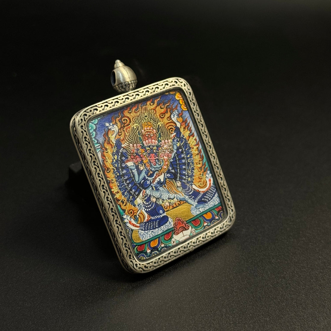 Yamantaka: Conqueror of Death and Destruction of Obstacles with the Rekong Cuiying Thangka