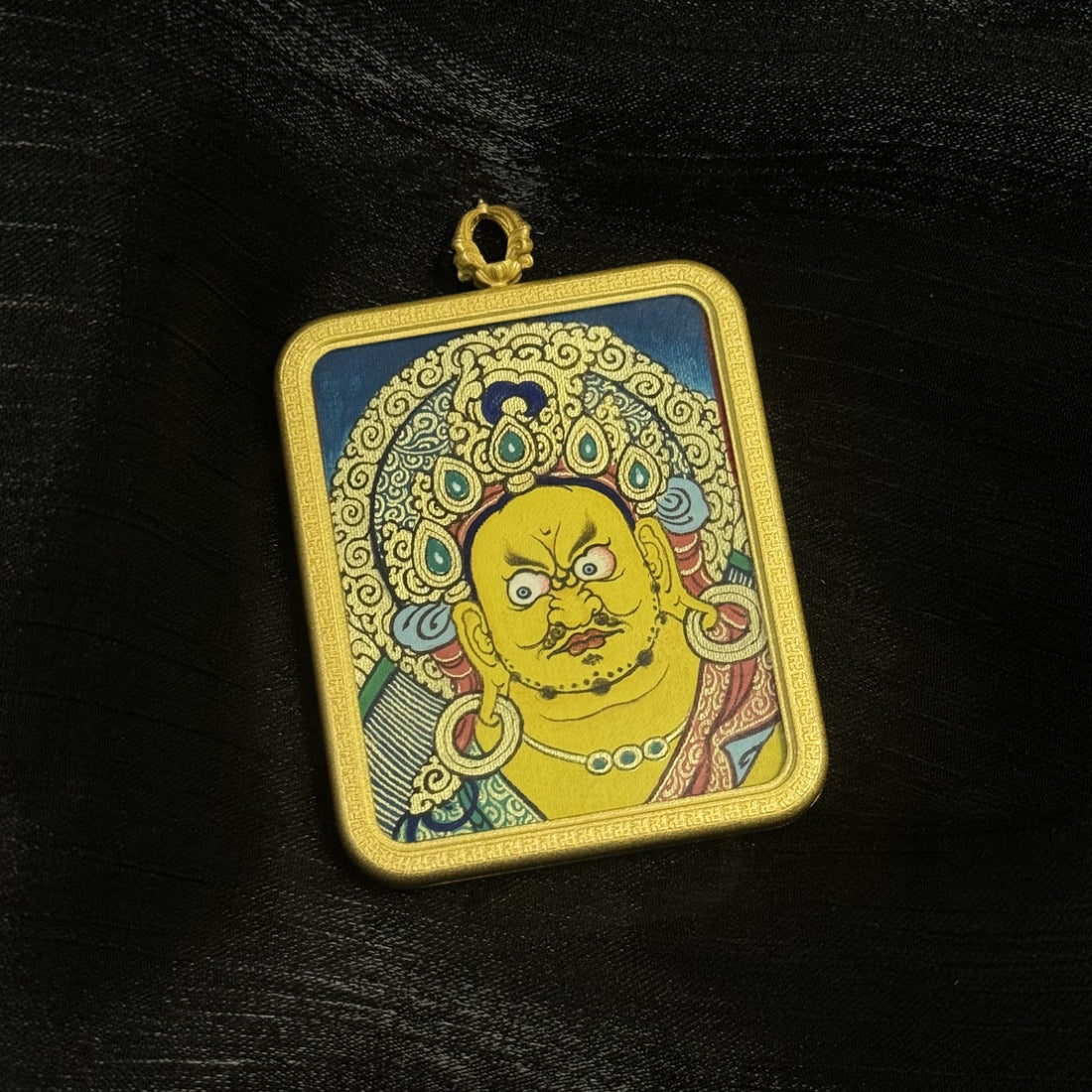 The Lord of Wealth: Abundance and Blessing with the Rekong Yellow Jambhala Thangka