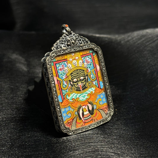 The Guardian of Tibet and Female Wealth Deity: Wealth and Fortune with the Rekong Zaki Lhamo Thangka