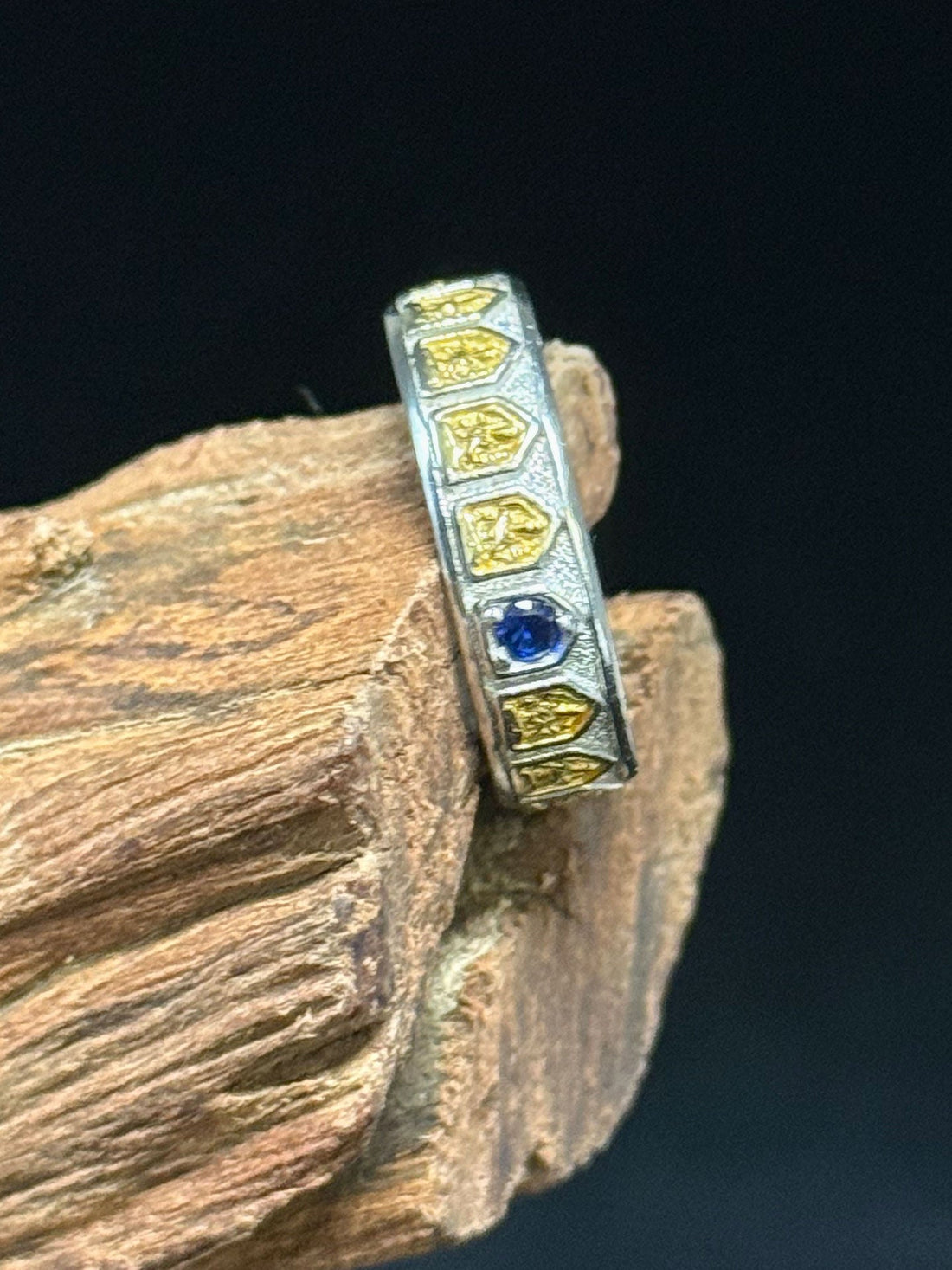 Tibetan-Buddhist Silver Manjusri Wisdom Ring: Sacrificial Tibetan Buddhist Jewelry