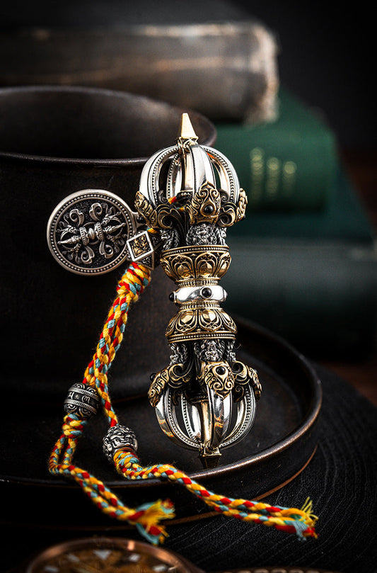 Discover the Power of the Handheld Vajra: Tibetan Buddhist Sacred Tool for Spiritual Growth