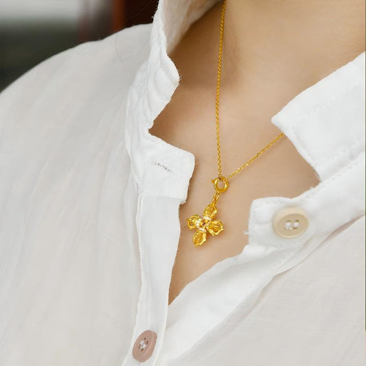 Tibetan-Buddhist Jewelry Culture handmade sterling silver Vajra Dorje necklace, a powerful piece of Jewelry art for spiritual strength.