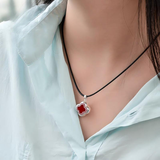 Tibetan Buddhist Jewelry Culture: A handmade pure sterling silver Gau box, showcasing sacred Buddhist sacrificial items art and protection symbols.