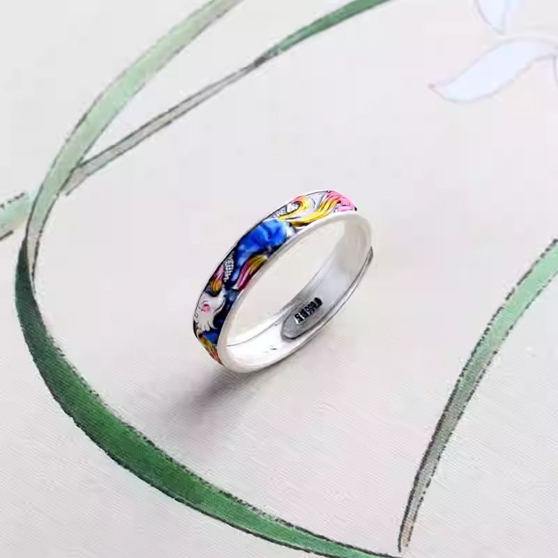 Artisan-crafted Tibetan Buddhist Jewelry Culture silver accessory, perfect for Peach Blossom luck and Jewelry art collectors.