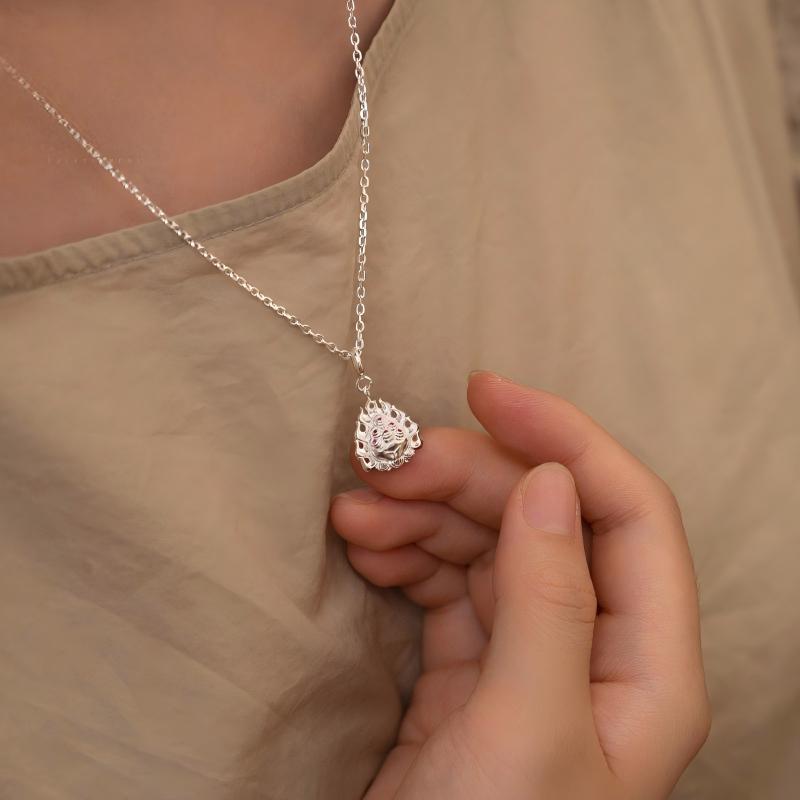 Artisan-crafted silver gilded Mani Orb accessory, perfect for manifesting wishes and Jewelry art style.

