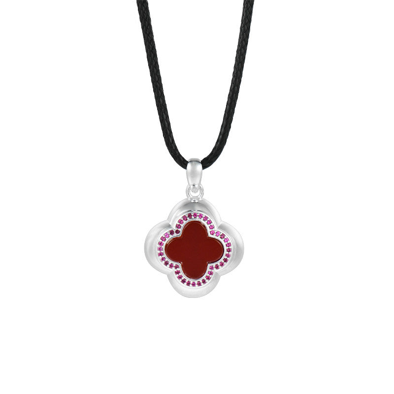 Tibetan Buddhist Jewelry Culture: Exquisite S925 silver Gau pendant, a masterpiece of Tibetan Buddhist sacrificial implements culture.