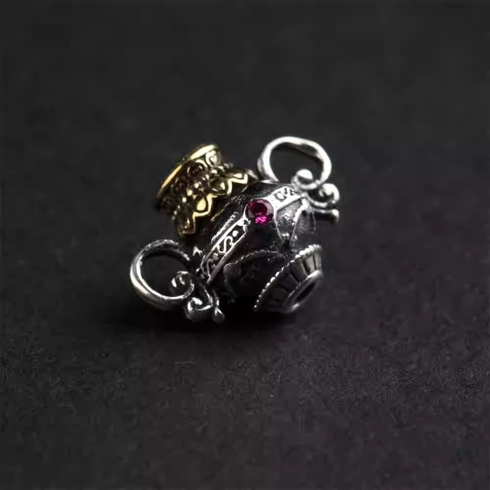 Exquisite Star-Moon Bodhi spiritual jewelry with Passion Fruit themes, a unique artifact rooted in Tibetan Buddhist Jewelry Culture for wisdom.