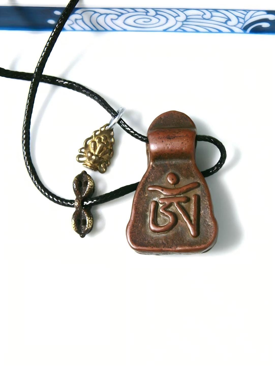 Handmade Lotus Master Vajra statue with Mani Jewel in Lima Copper, symbolizing the union of spiritual strength and material prosperity in Tibetan Jewelry Art.
