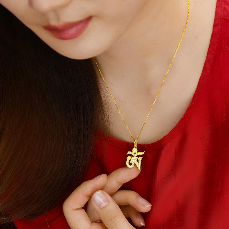 Tibetan Buddhist Jewelry Culture: Traditional matte finish silver peace amulet, reflecting ancient Tibetan Buddhist sacrificial implements culture.