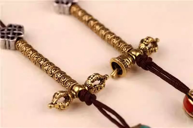 Handcrafted jewelry art accessory featuring sacred Passion Fruit seeds, representing vitality and spiritual harvest in Tibetan traditions.