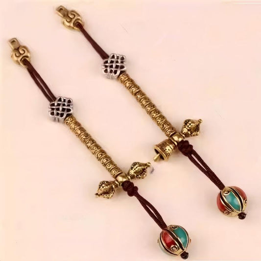 Purely handmade Bodhi Mala components, reflecting the functional heritage of Tibetan Buddhist Jewelry Culture jewelry art.
