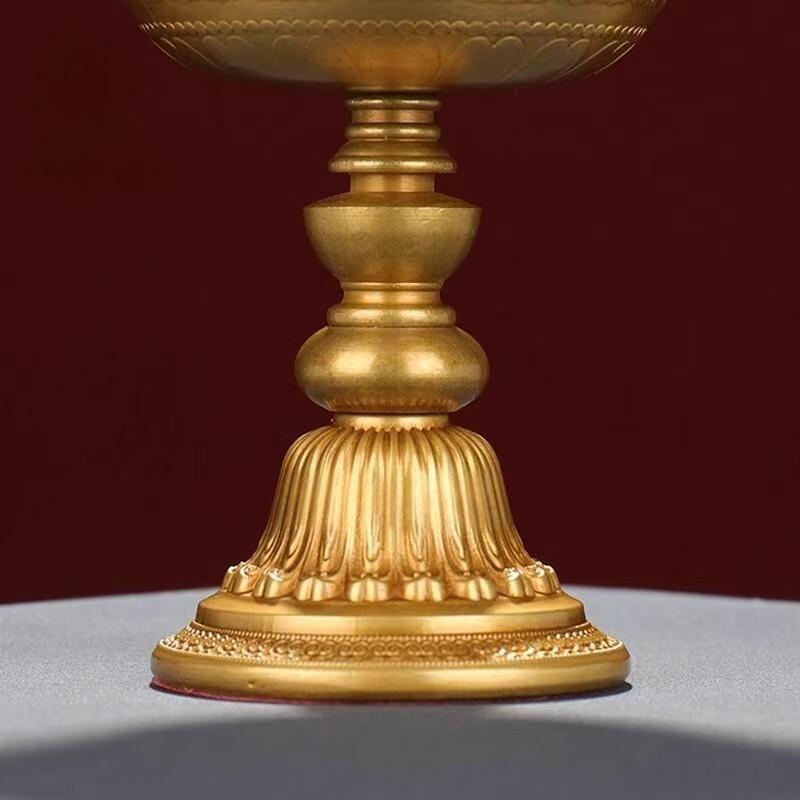  Authentic Tibetan Buddhist sacrificial implements culture eternal lamp made of pure copper, handcrafted for home altars to provide continuous light and spiritual blessings.
USPS Location Finder