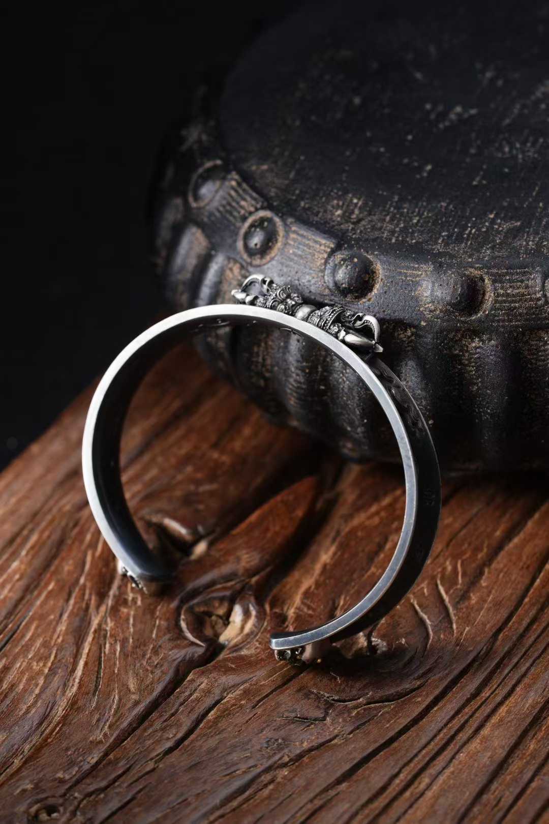 Sacred Tibetan Vajra Dorje Bracelet · Handcrafted Spiritual Jewelry